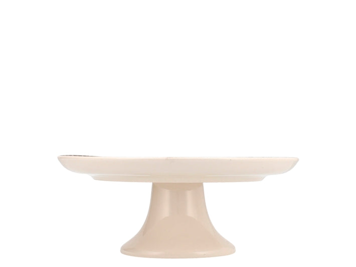 Alzata Natalizia Sky Voyager in Stoneware Ø 26 cm - Piatto da Portata con Piedistallo, Decorazione per Torte, Dolci e Dessert H&H