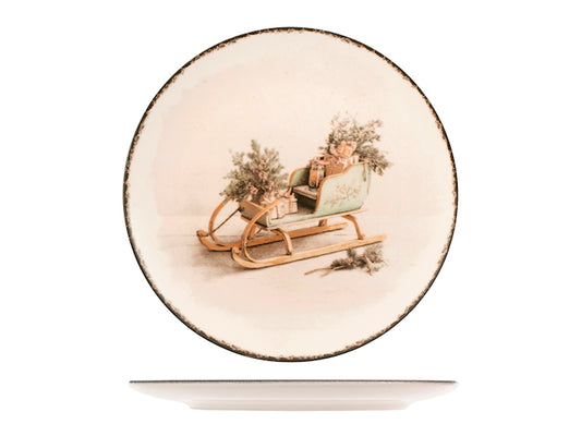 Servizio Piatti Tender Light 18 Pezzi in Stoneware - Set Tavola per 6 Persone con Piatti Piani, Fondi e Dessert, Design Coupe Elegante e Raffinato H&H