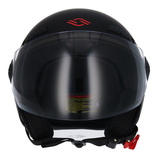 Shiro - Casco jet Kioto nero S