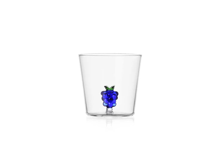 Ichendorf bicchiere fantasia floreale e fruttata uva
