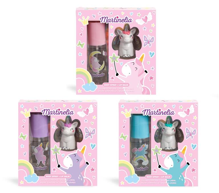 Martinelia set spray corpo e balsamo labbra Sweet Dreams – Turchese