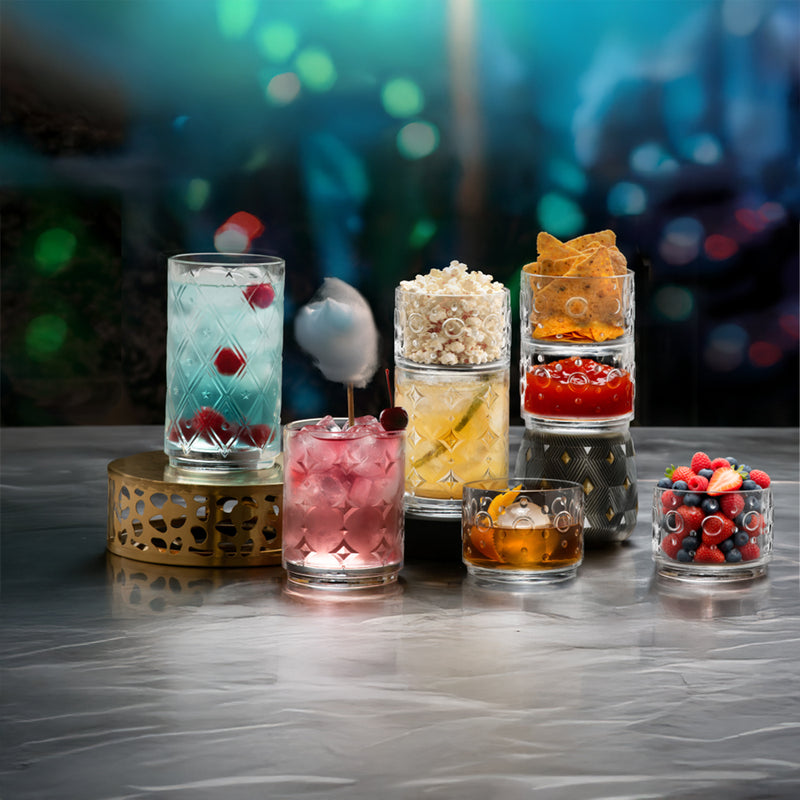 Confezione 6 Bicchieri Highball Circus RCR in Cristallo