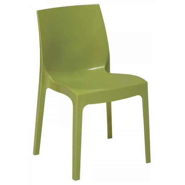 Sedia in polipropilene Ice colore Verde anice