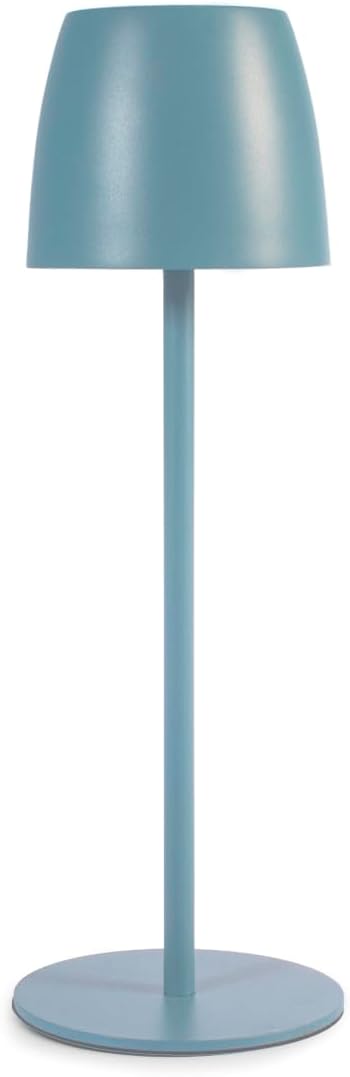 Lampada eureka da tavolo in metallo ottanio cm 38H&H