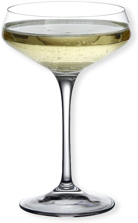 RCR Aria set 6 calice coppa cl 33 champagne in fine vetro luxion