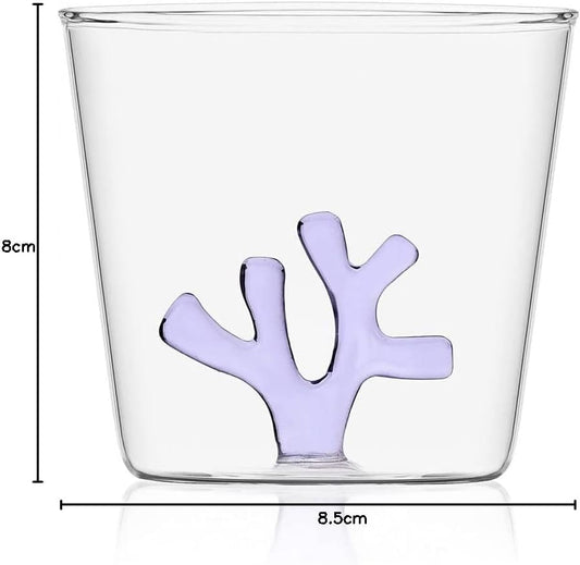 Ichendorf Bicchiere Tumbler Corallo Lilla 35cl Coral Reef