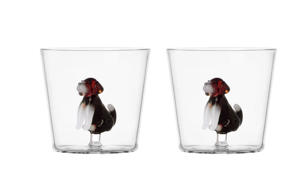 Ichendorf Set 2 tumbler DOG English foxhound
