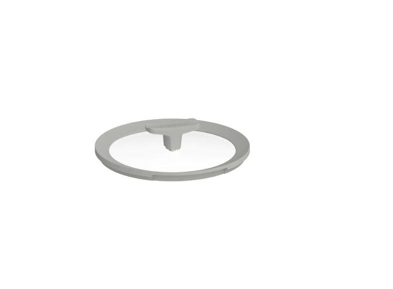 Coperchio vetro balance moonmist grigio 24cm