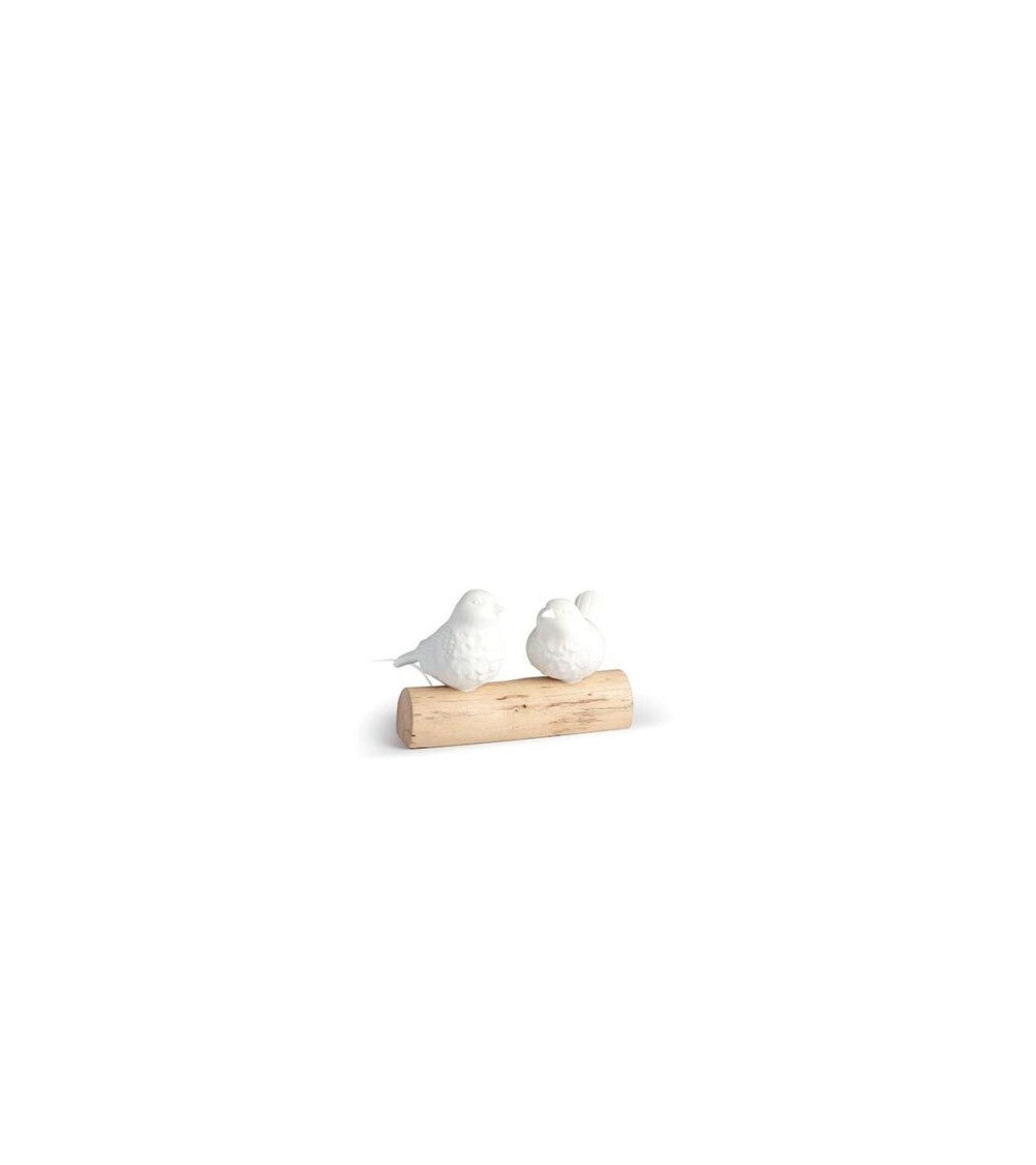 Lampada in ceramica uccellini 30xH20cm