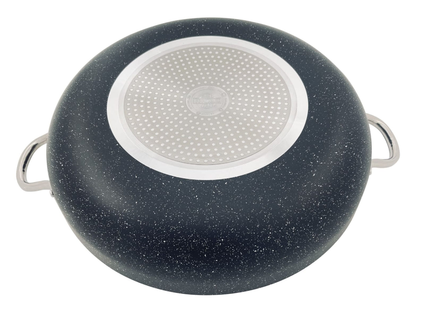 Tegame in Alluminio Alimentare 36 cm con 2 Manici in Acciaio