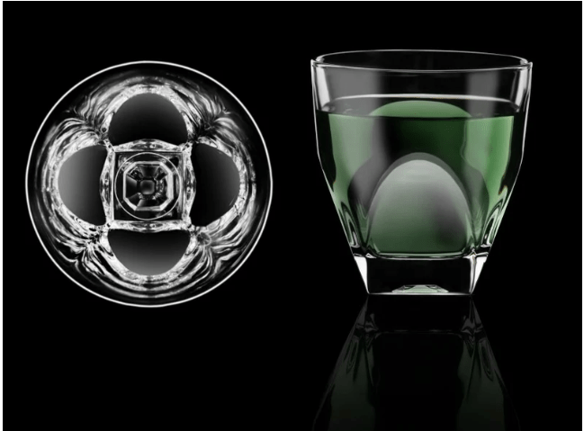 RCR -Bicchiere Antea Emerald 4 Pz