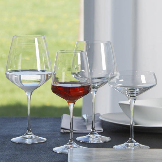RCR Aria set 6 calice coppa cl 33 champagne in fine vetro luxion