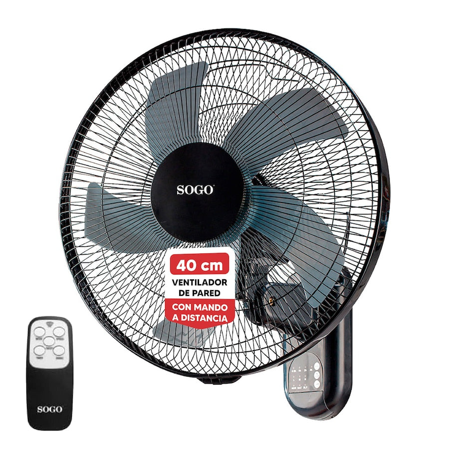 Ventilatore da parete da 16" (40 cm) con telecomando