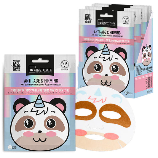 Maschera viso al panda anti-età e rassodante