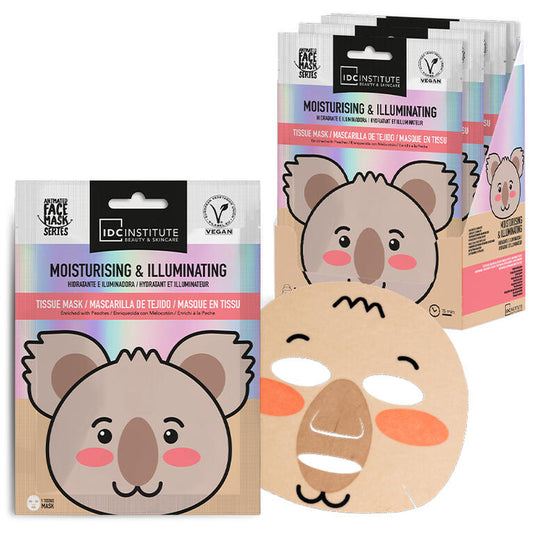 Maschera viso al koala idratante e illuminante