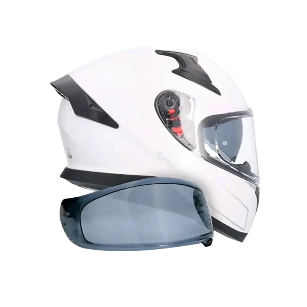 Shiro - Casco integrale Katana bianco M + pinlock antiapannamento