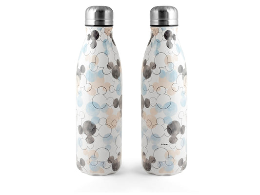H&H Bottiglia Termica Mickey Blogger 500 ml in Acciaio Inox
