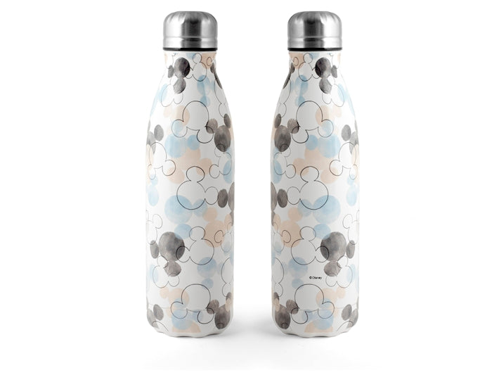 H&H Bottiglia Termica Mickey Blogger 500 ml in Acciaio Inox
