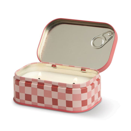 Candela in latta Bistro da 127 g (4,5 oz) con stampa a ciliegia - Ciliegia affumicata