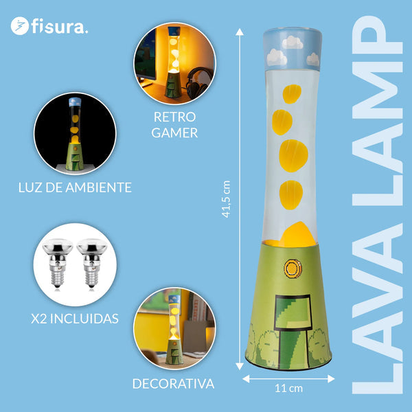 FISURA Lava lamp "gamer"