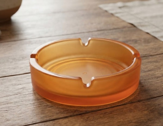 Posacenere in Vetro Neon con Assortimento colore arancione