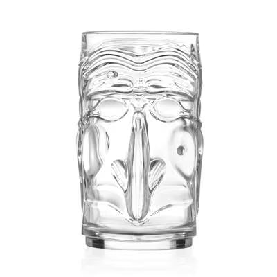 RCR -Confezione quattro bicchieri tiki pulcinella