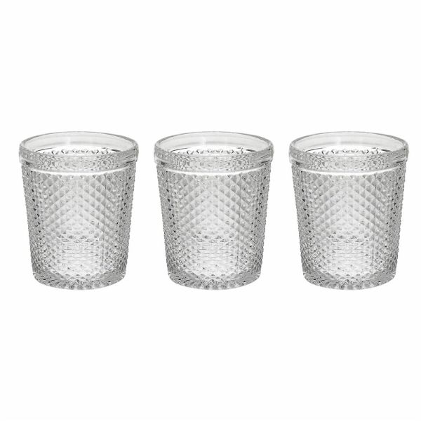 TOGNANA Set 3 bicchieri trasp. cc 300 Diamante