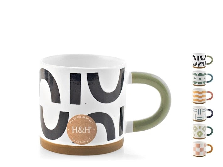 Singola tazza Mug colori assortiti 380 ccH&H