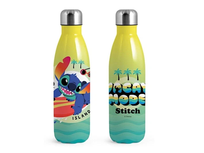 Bottiglia termica stitch surf in acciaio decorata lt 0.5H&H