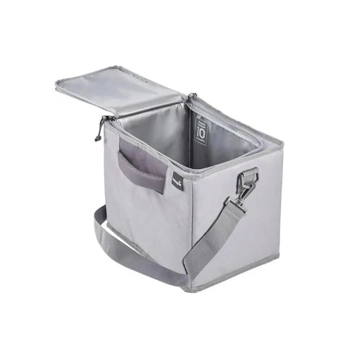 keeper - Organizer termico pieghevole neo in poliestere colore grigio cm 31,5x23x26,5