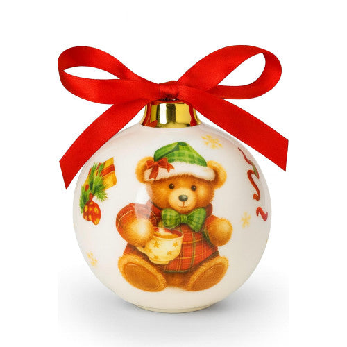 PALLA DI NATALE COCCOLE CERAMICA