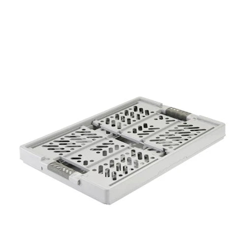 keeper - Cassa pieghevole con maniglie ergonomiche cm 54x37x28 capienza 45 lt.
