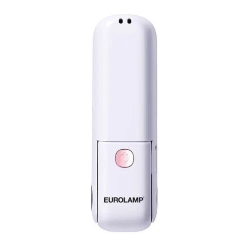 Ventilatore Portatile Ricaricabile USB Pieghevole Ø8 cm - Bianco