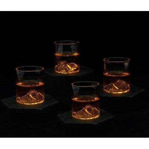 WINKEE Set quattro bicchierini con ghiaccio shots on the rocks