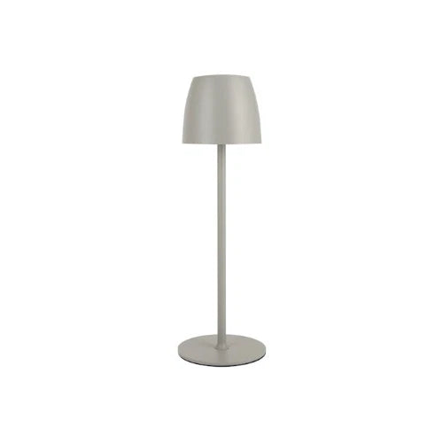 H&H - Lampada eureka da tavolo in metallo grigio cm 38