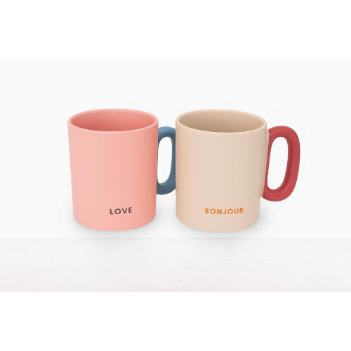 Set due mug love e bonjour cc 360H&H