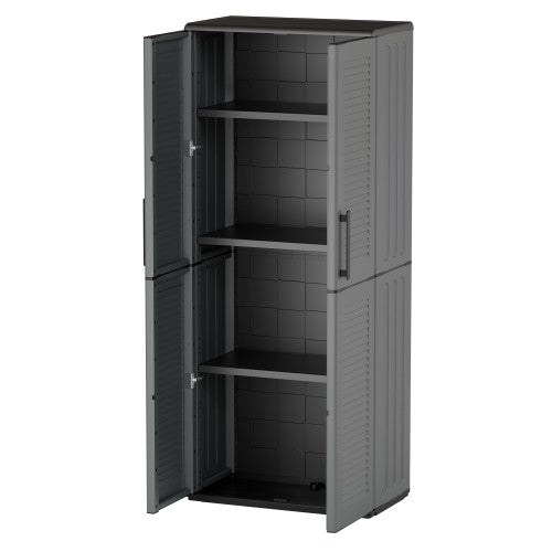 Armadio EASY alto prodotto in polipropilene, materiale ri-ciclabile.
