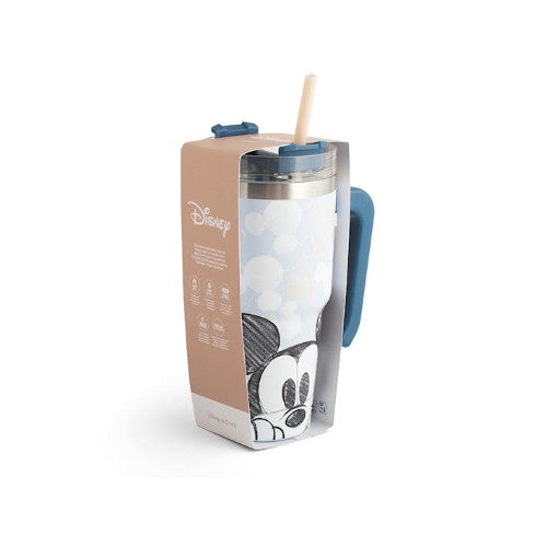 H&H Mug Termica in Acciaio Inox Mickey Blogger 0,6 L