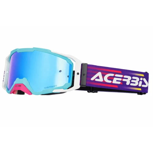 Acerbis Maschera vitrion mirror azzurro/bianco