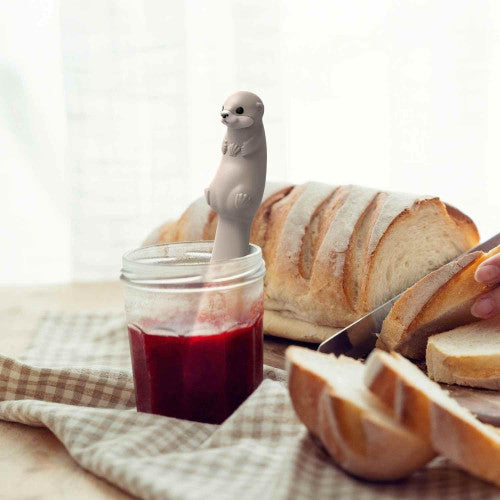 WINKEE Spatola per marmellata e creme spalmabili a forma di lontra