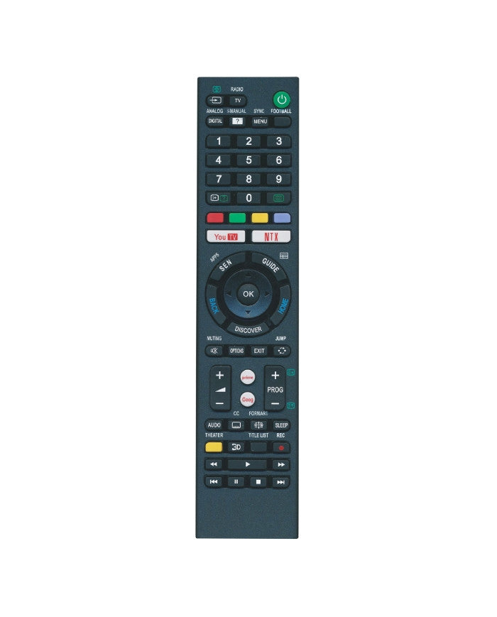 JOLLY LINE Telecomando di ricambio per tv Sony con simbologia come originale