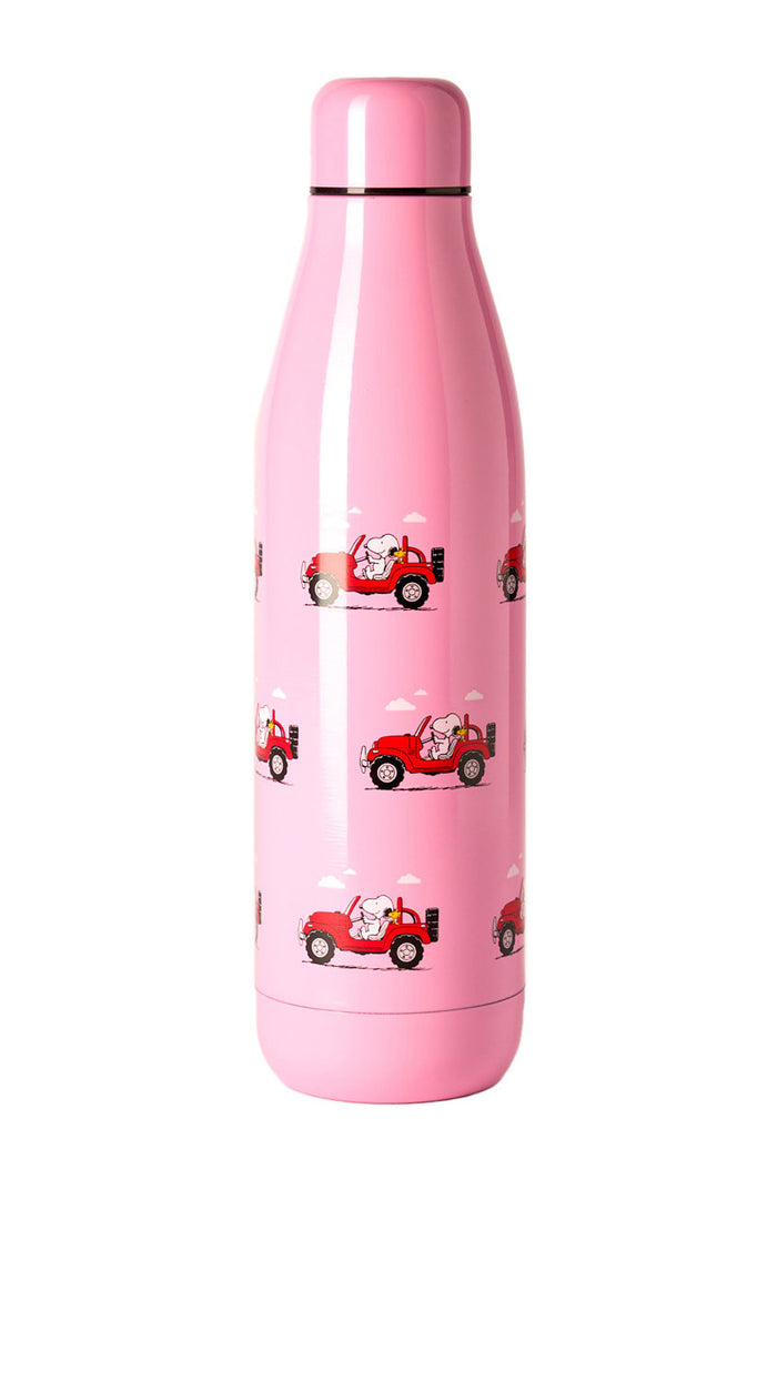 Bottiglia Termica 500ml - Motivo SNOOPY TRAVEL