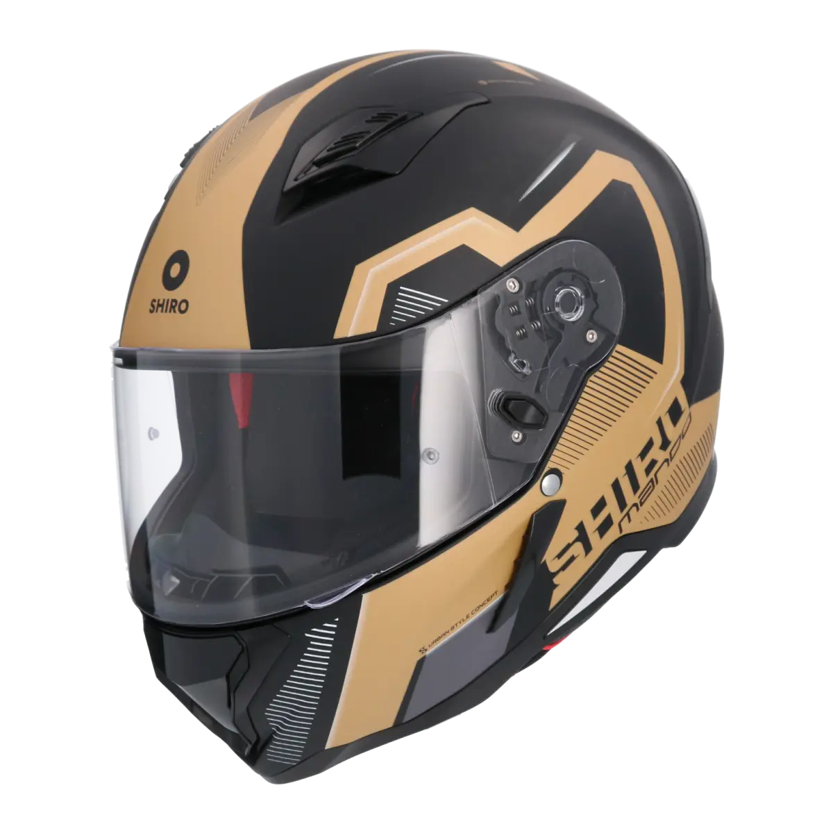 Shiro - Casco integrale Hunter Mando nero oro matt M