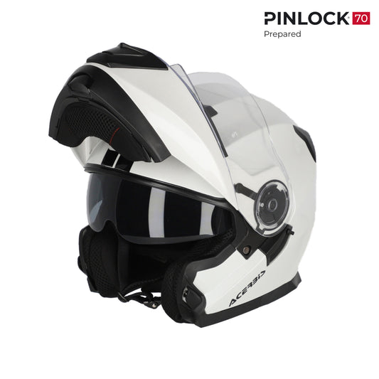 ACERBIS-Casco modulare Serel 2206 Bianco L
