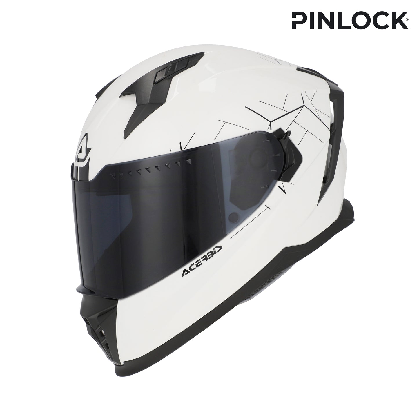 ACERBIS-Casco integrale X-Way Bianco XL
