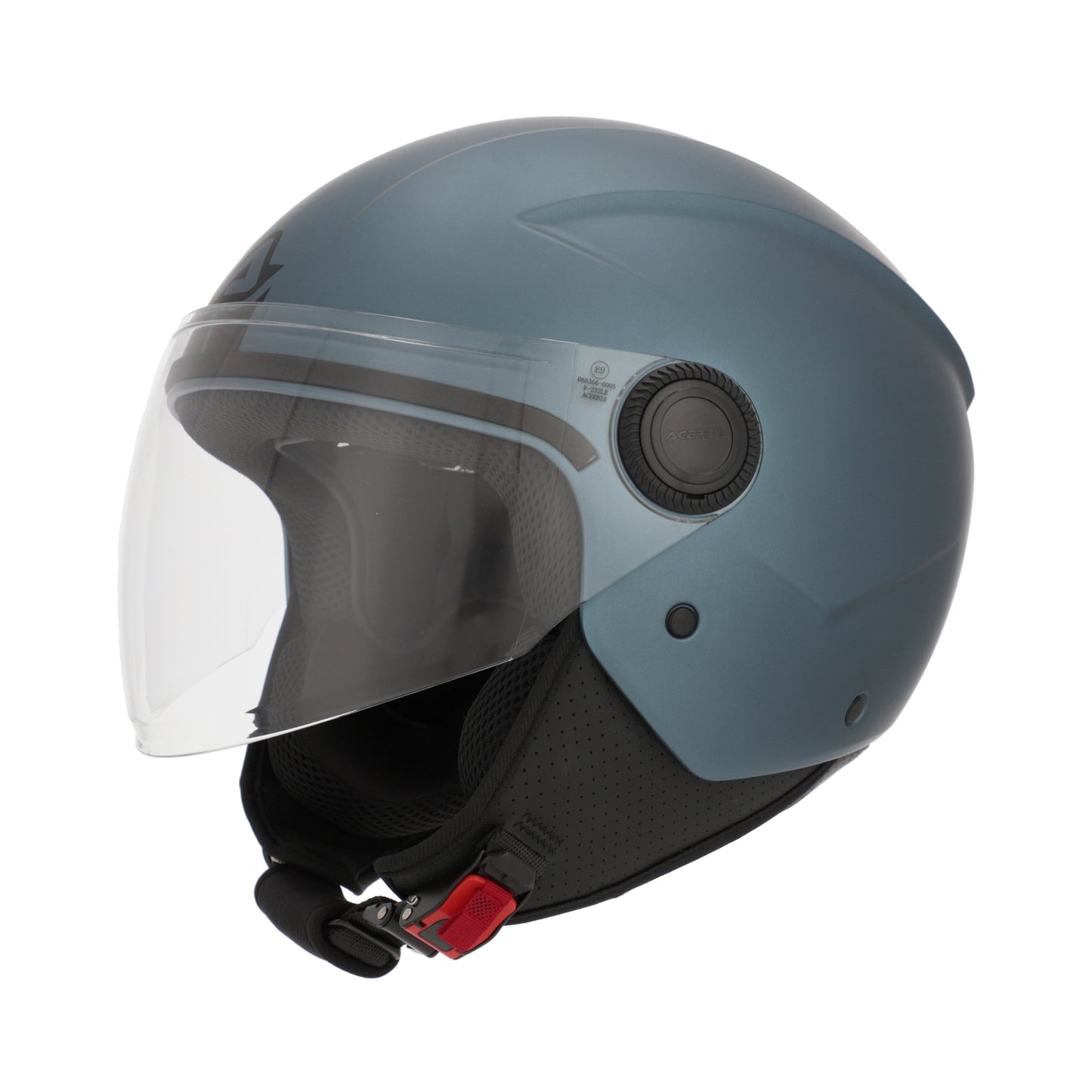 ACERBIS-Casco jet brezza metallic Blu scuro S