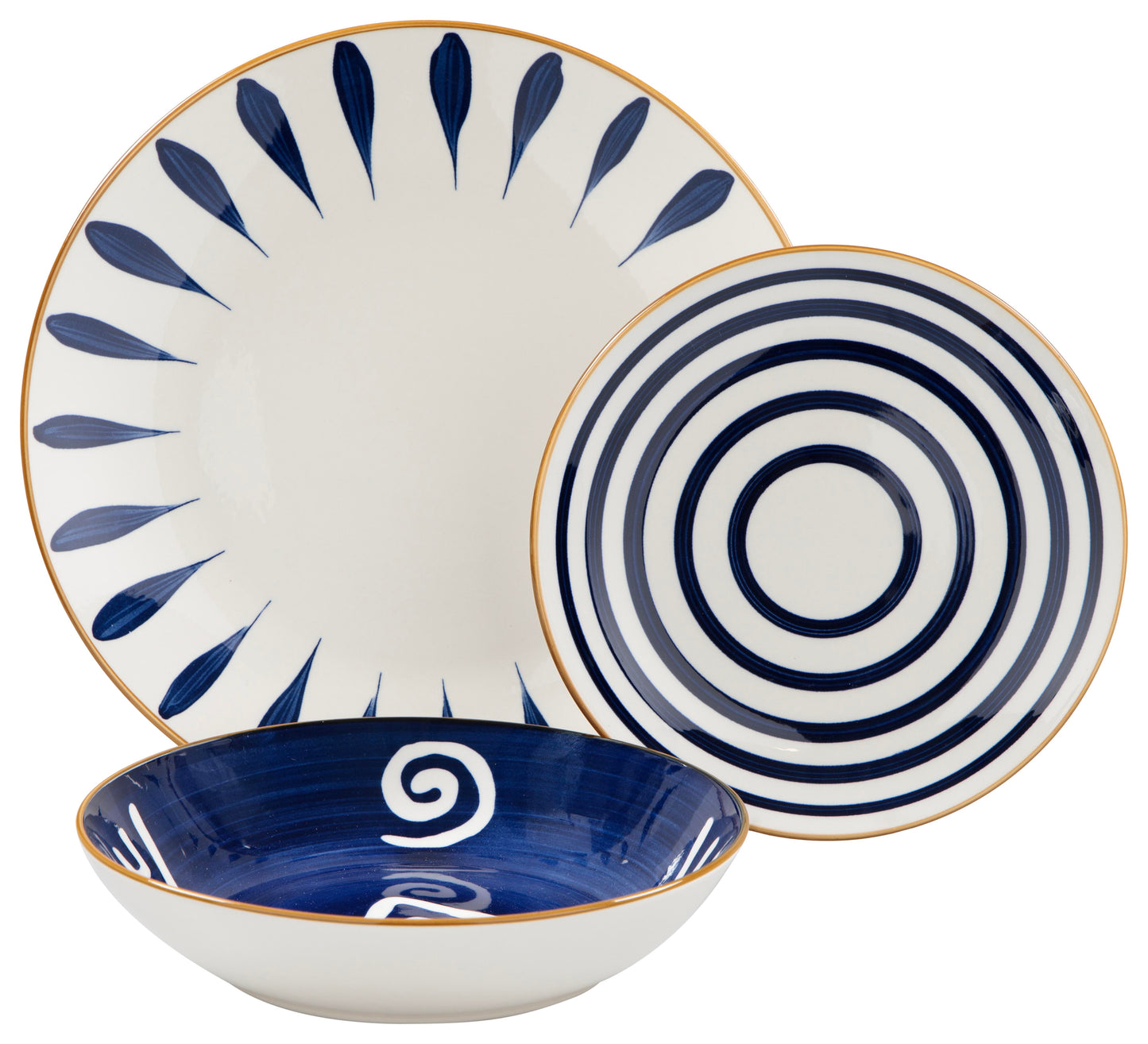 Set 18 piatti Ethnic