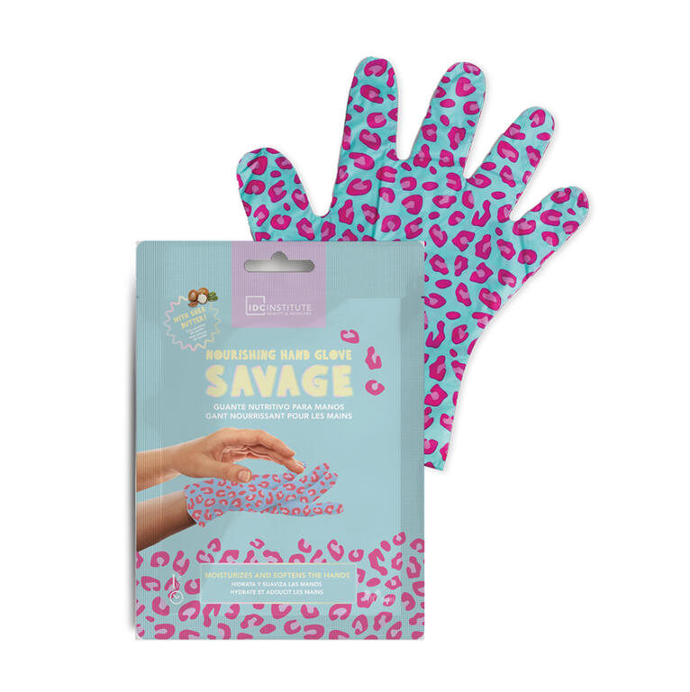IDC - Maschera guanto nutriente per mani al Burro di Karité - 2 x 18 g