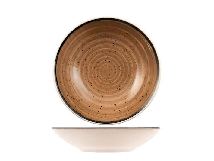 Servizio Piatti Tender Light 18 Pezzi in Stoneware - Set Tavola per 6 Persone con Piatti Piani, Fondi e Dessert, Design Coupe Elegante e Raffinato H&H