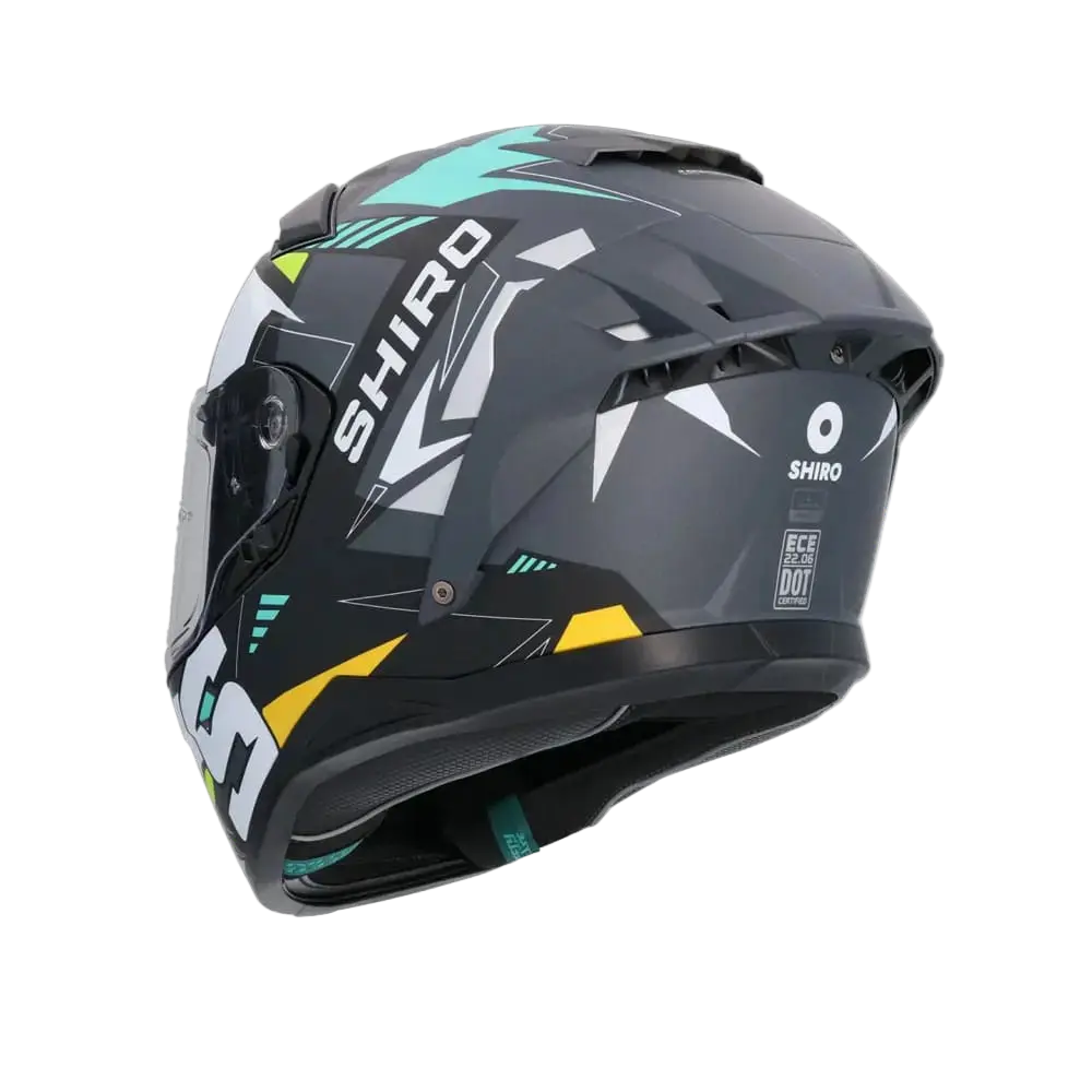 Shiro - Casco integrale Alpha Upgrade grigio M